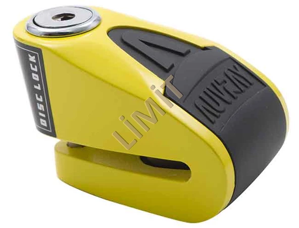 Auvray B-lock 06 Alarmlı Disk Kilidi 6 Mm 120db Sarı-siyah Motosi