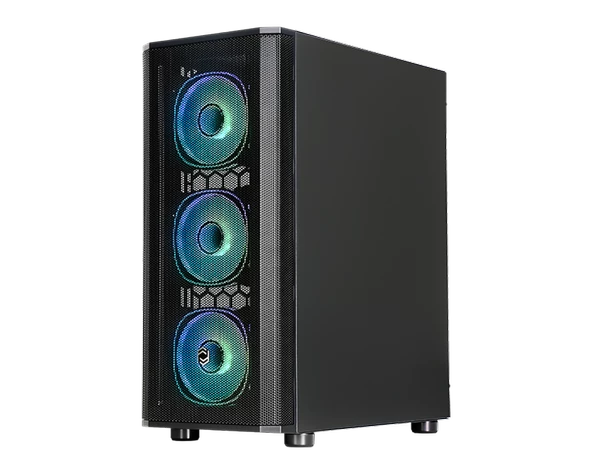FRISBY CM-105 650W 80+ DOUBLE ARGB GAMING SIYAH MESH KASA - 3