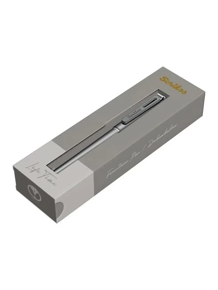 Scrikss Punto Özel Kutu Dolma Kalem Siyah - Resim 2