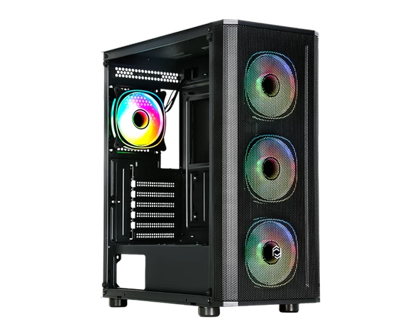 FRISBY  CM-105 650W 80+ DOUBLE ARGB GAMING SIYAH MESH KASA