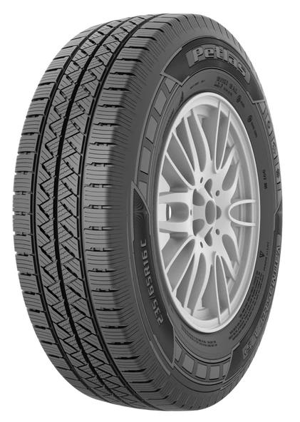 Petlas 225/75 R16 C TL 118/116R 10PR VANMASTER + A/S Kamyonet Dört Mevsim Lastiği (Üretim Tarihi:2024)