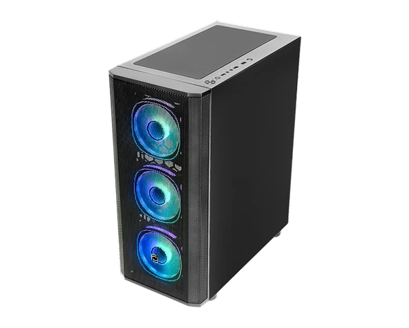 FRISBY  CM-105 650W 80+ DOUBLE ARGB GAMING SIYAH MESH KASA - 4