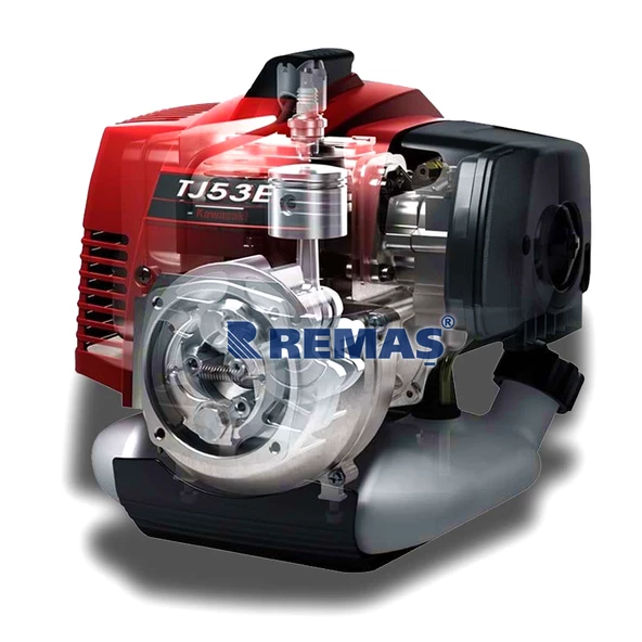 Kawasaki Mikawa TJ53E BP260 3 HP Benzinli Motorlu Sırt Tırpan - 2