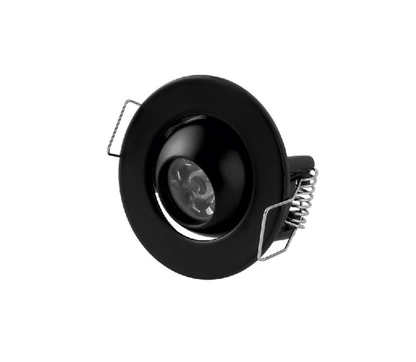 Cata CT-5268 1.5W Hareketli Led Ufo Yıldız Spot 6400K Beyaz Işık Siyah Kasa