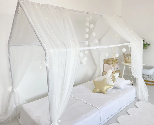 Pamuka Tül Beyaz Prenses Oyun Evi - 3