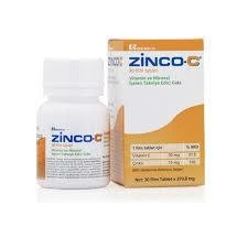 ZİNCO VİTAMİN VE MİNERAL İÇEREN TAKVİYE EDİCİ GIDA 30TABLET