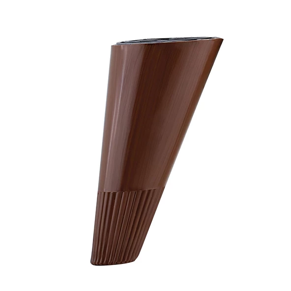 Açılı Konik 12 cm Ahşap Desenli Ayak Mobilya Yükseltici Baza Ayağı Koltuk Kanepe Altı Puf Ayakları - Resim 7