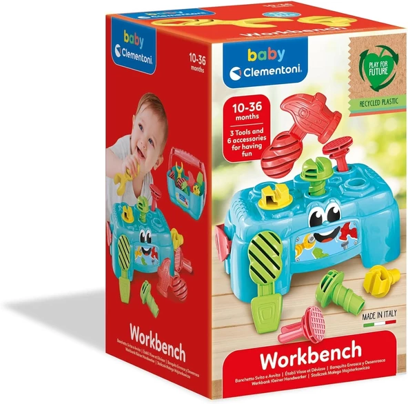 Clementoni 17042 Baby Çalışma Tezgahı - 5