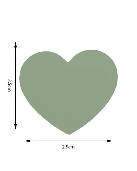 Kamei Süper Şekilli Delgeç Kalp 2.5 cm KM5810 - 6