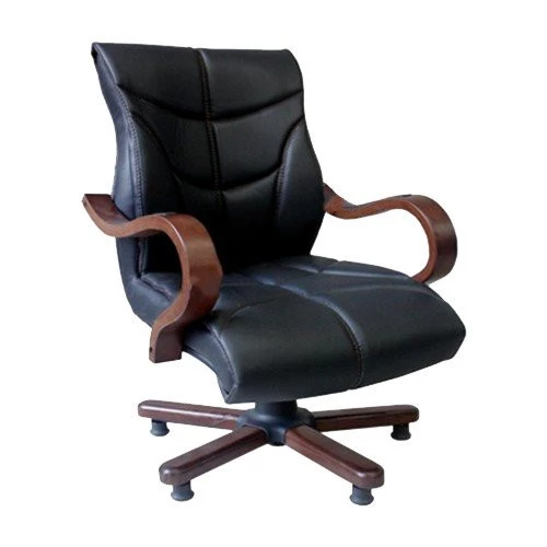 Aron Ahşap Deri Makam Koltuk Takımı - Resim 3