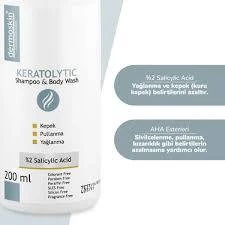 DERMOSKIN KERATOLYTIC SHAMPOO&BODY WASH 200ML