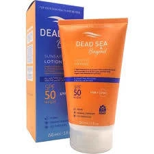 DEAD SEA SUNSAFE LOTION SPF50 HIGH 150ML