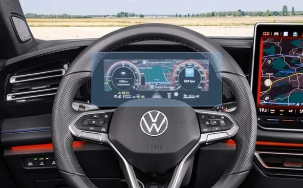 Volkswagen Passat 10.25 inç Digital Cockpit Pro Gösterge Uyumlu 9H Nano Ekran Koruyucu 2024 - 4