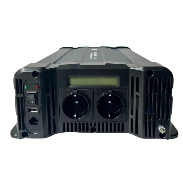 MAX DC-AC 12V 1500W Tam Sinüs Inverter - 7