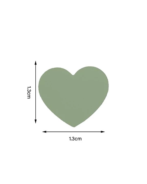 Kamei Süper Şekilli Delgeç Kalp 1.3 cm KM5805 - 6