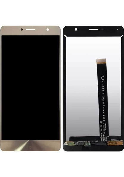 Gmr Asus Zenfone 3 Deluxe 5.5 Zs550Kl Lcd Ekran Dokunmatik Gold
