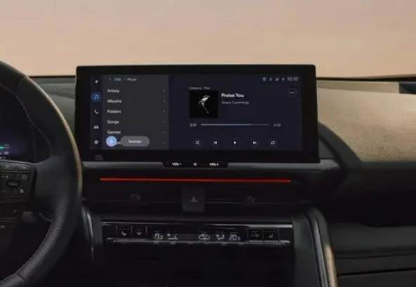 Toyota Yeni C HR 12.3 inç Navigasyon Uyumlu 9H Nano Ekran Koruyucu 2023 2024 - Resim 2