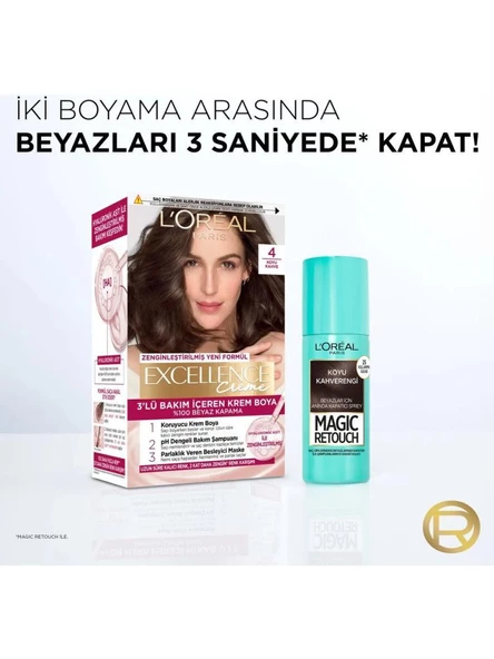 L'oréal Paris Magic Retouch Beyaz Dipleri Kapatıcı Sprey 75 Ml - Kahverengi - 6