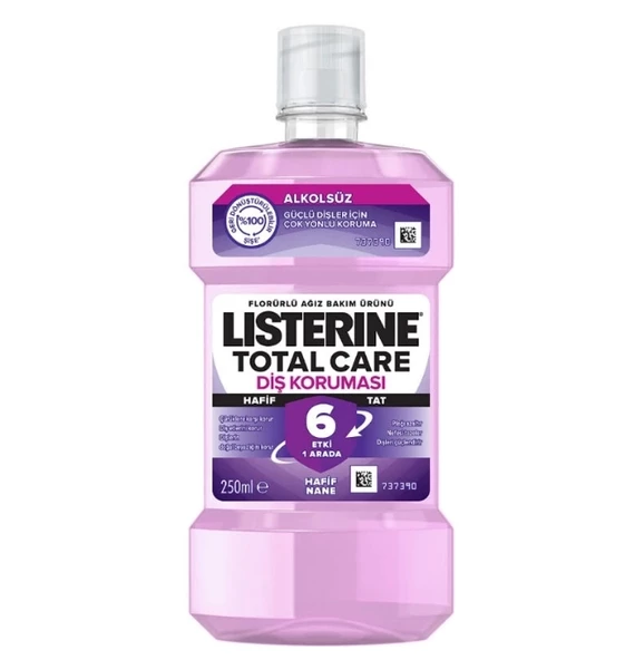 Listerine Total Care 6 Etki 1 Arada Ferah Nane Ağız Bakım Ürünü 250 ml