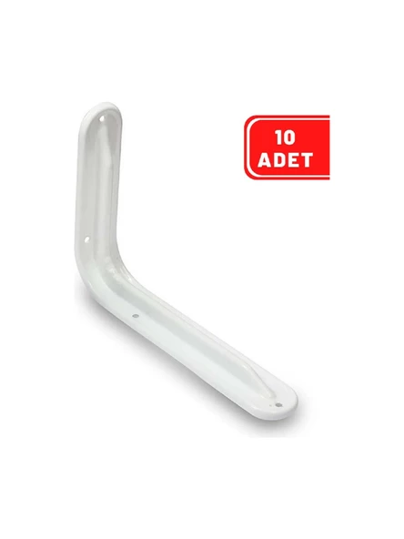 DASYAP 10 Adet Lüks Raf Altı Beyaz 230 x 290 mm