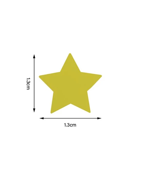 Kamei Süper Şekilli Delgeç Yıldız 1.3 cm KM5805 - 6