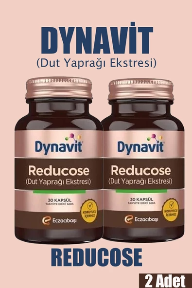 Dynavit Reducose Dut Yaprağı 30 Kapsül 2 Adet ürün görseli 1