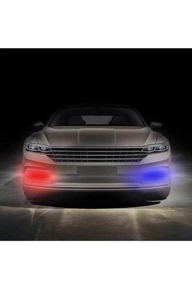 Gündüz Ledi Kumandalı 7 Modlu Kırmızı  Mavi. - 2