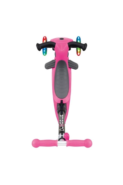 Globber Go Up Foldable Plus Işıklı Scooter - Pembe - 6