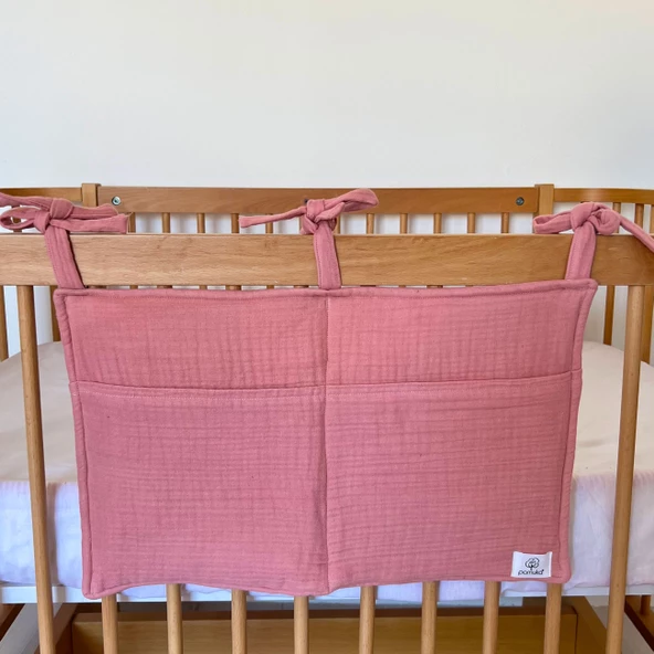 Pamuka Müslin Beşik Organizer-Pudra - 2