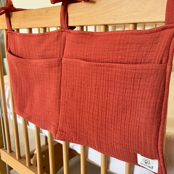 Pamuka Müslin Beşik Organizer-Tarçın - 2