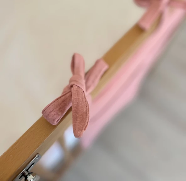 Pamuka Müslin Beşik Organizer-Pudra - 3