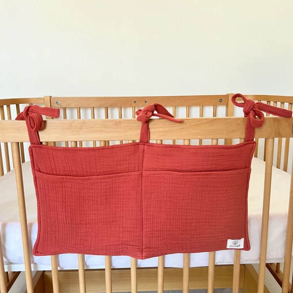 Pamuka Müslin Beşik Organizer-Tarçın - 4