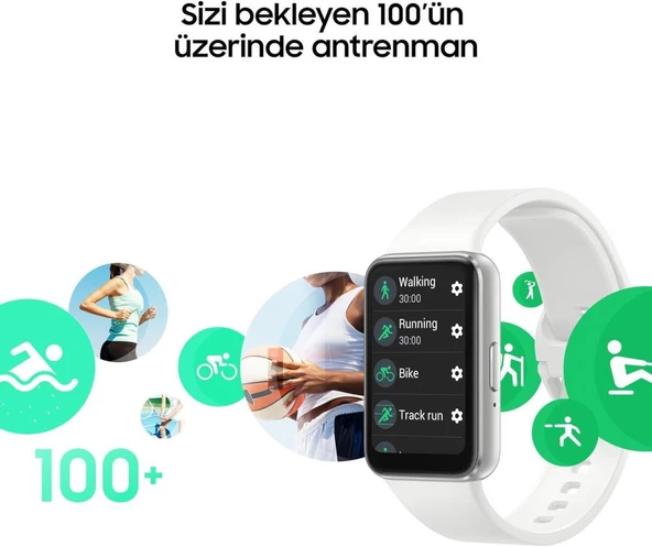 Samsung Galaxy Fit 3 Gümüş Akıllı Bileklik - Outlet - 4