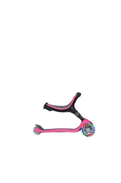 Globber Go Up Foldable Plus Işıklı Scooter - Pembe - 3