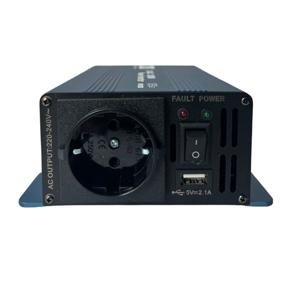 MAX DC-AC 12V 300W Tam Sinüs Inverter - Resim 8