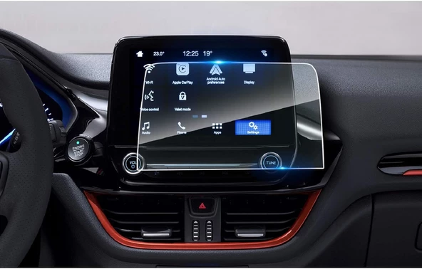 Ford Transit 8 inç Multimedya Uyumlu 9H Nano Ekran Koruyucu - 2