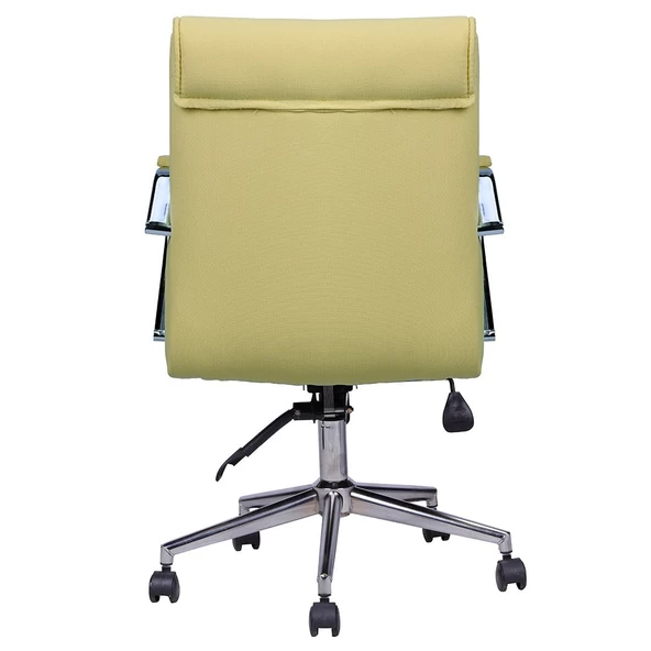 Anfibi Yellow Kumaş Ofis Çalışma Koltuğu - 2