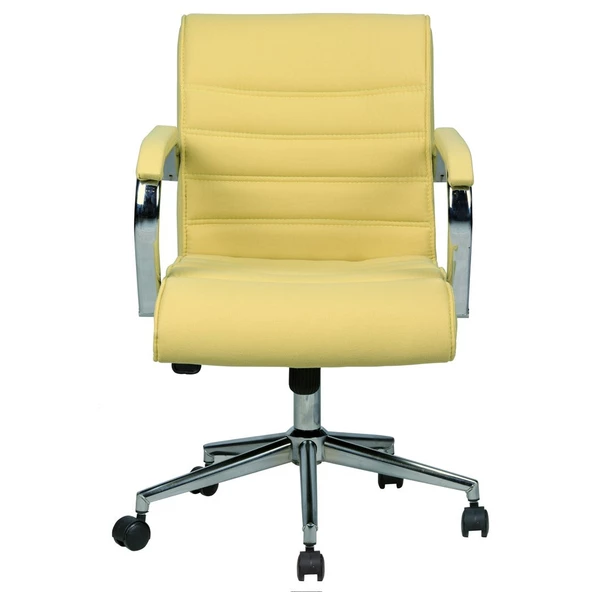Anfibi Yellow Kumaş Ofis Çalışma Koltuğu