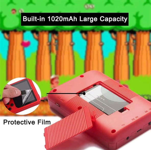 QASUL 400 Oyunlu Atari Sup Game Box Konsollu Model TV Bağlanan Oyun Konsolu - 6