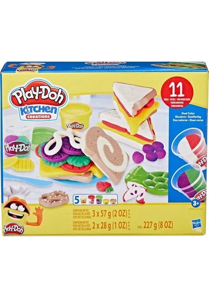 Play Doh Eğlenceli Mutfağım Sandviç Seti E7253 F5746 Lisanslı Ürün - 3