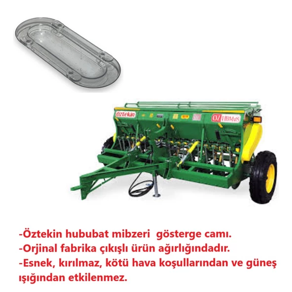 Öztekin Hububat Mibzer Tohum Gösterge Camı-3 Adet - 2