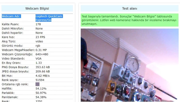 Logitech QuickCam Express -Go  0,31MP   640-480  WEB KAMERA - 3