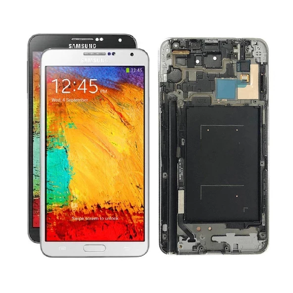 Fixist Samsung Galaxy Note 3 LTE N9005 ile Uyumlu Oled Ekran Dokunmatik