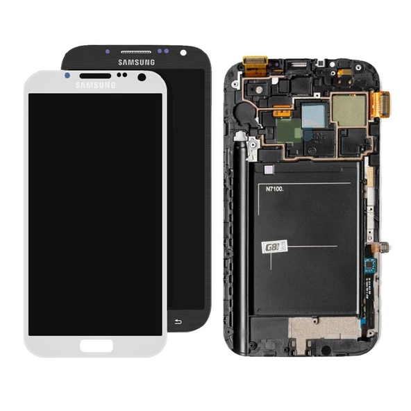 Fixist Samsung Galaxy Note 2 N7100 ile Uyumlu Oled Ekran Dokunmatik