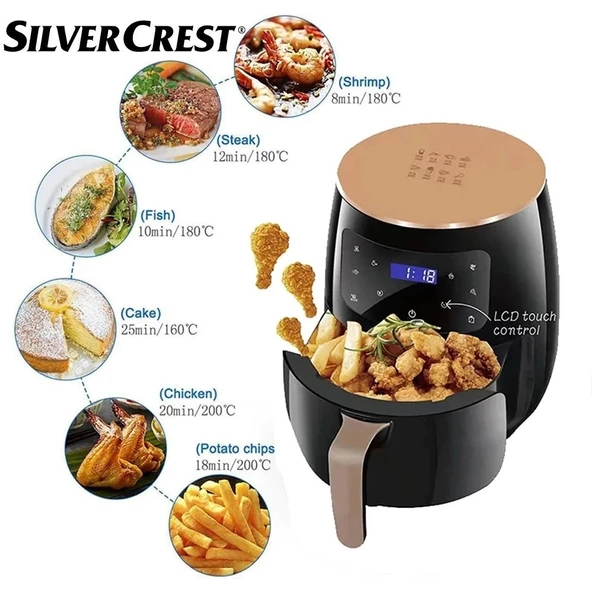 SİLVER CREST AİR FRYER 8 LT XXL - 3
