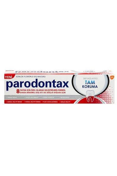 PARADONTAX BEYAZLATICI TAM KORUMA 75ML