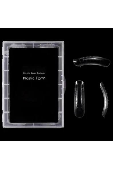 Fontenay Protez Tırnak Üst Dual Form Poly Jel Tipsi - Küt 120 Adet - 3