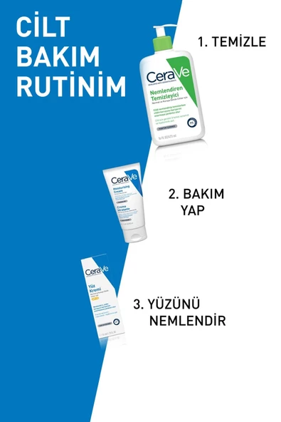 Cerave Nemlendirici Krem Kuru ve Çok Kuru Ciltler 177 ml 2 Adet - 7