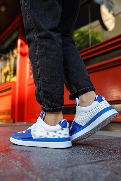 CH201 CBT Hercules Erkek Ayakkabı SAX MAVI/BEYAZ - Resim 3