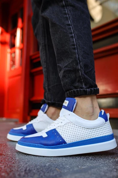 CH201 CBT Hercules Erkek Ayakkabı SAX MAVI/BEYAZ - Resim 2